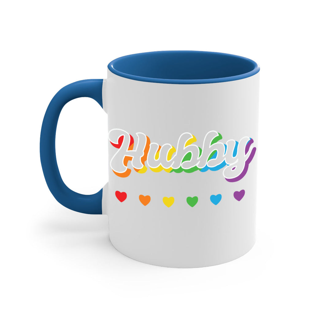 rainbow hubby lgbtq pride lgbt 29#- lgbt-Mug / Coffee Cup