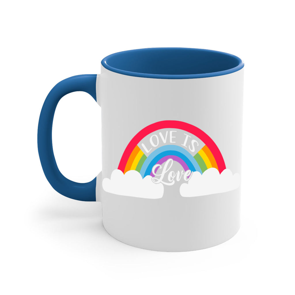 rainbow lgbt love is love 28#- lgbt-Mug / Coffee Cup