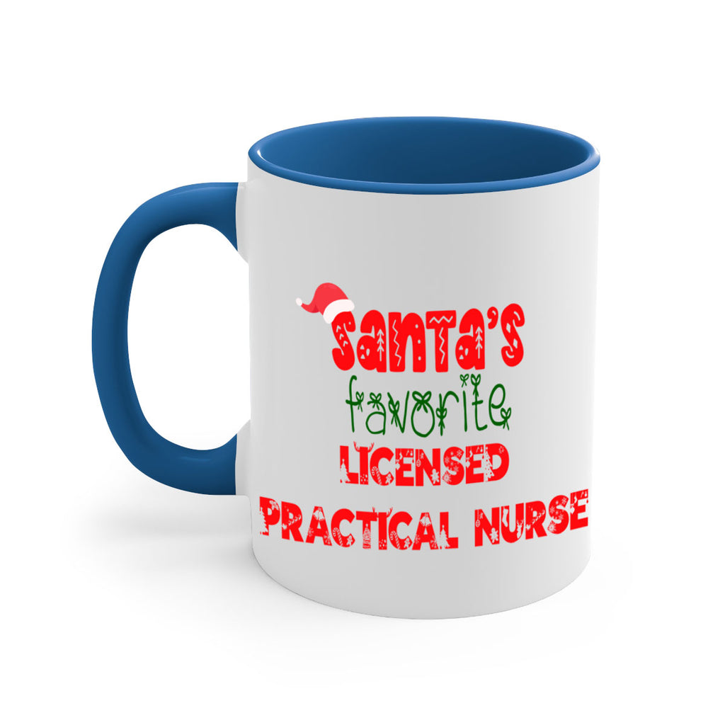 santas favorite licensed practical nurse style 920#- christmas-Mug / Coffee Cup