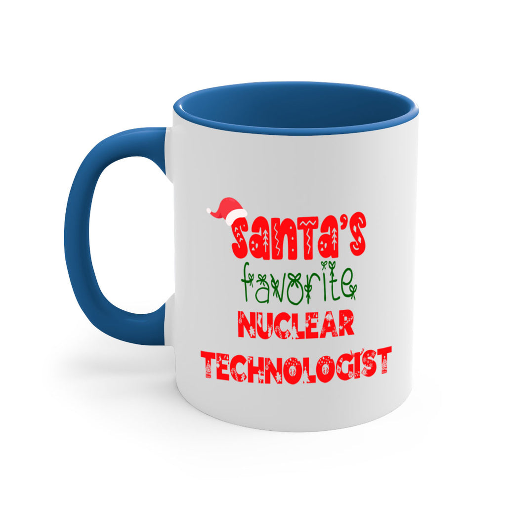 santas favorite nuclear technologist style 977#- christmas-Mug / Coffee Cup