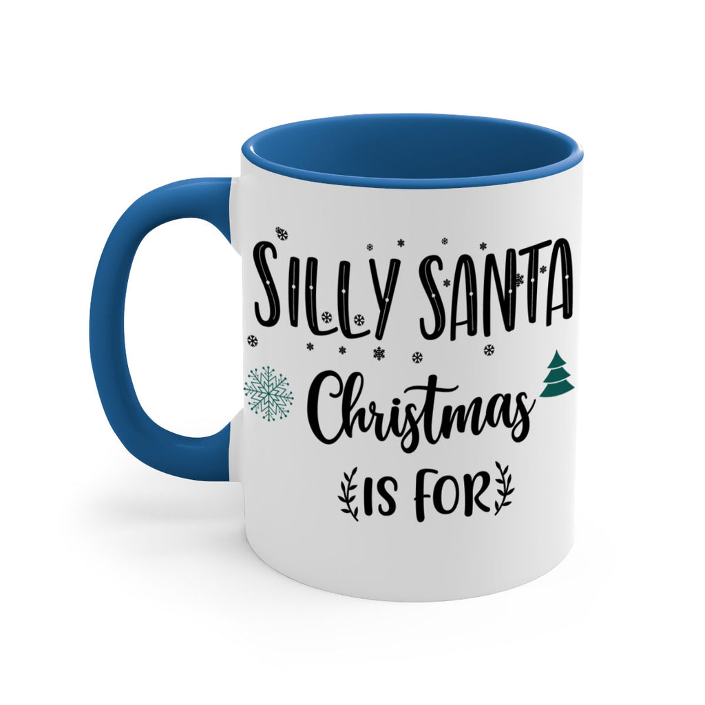 silly santa christmas is for jesus style 1175#- christmas-Mug / Coffee Cup