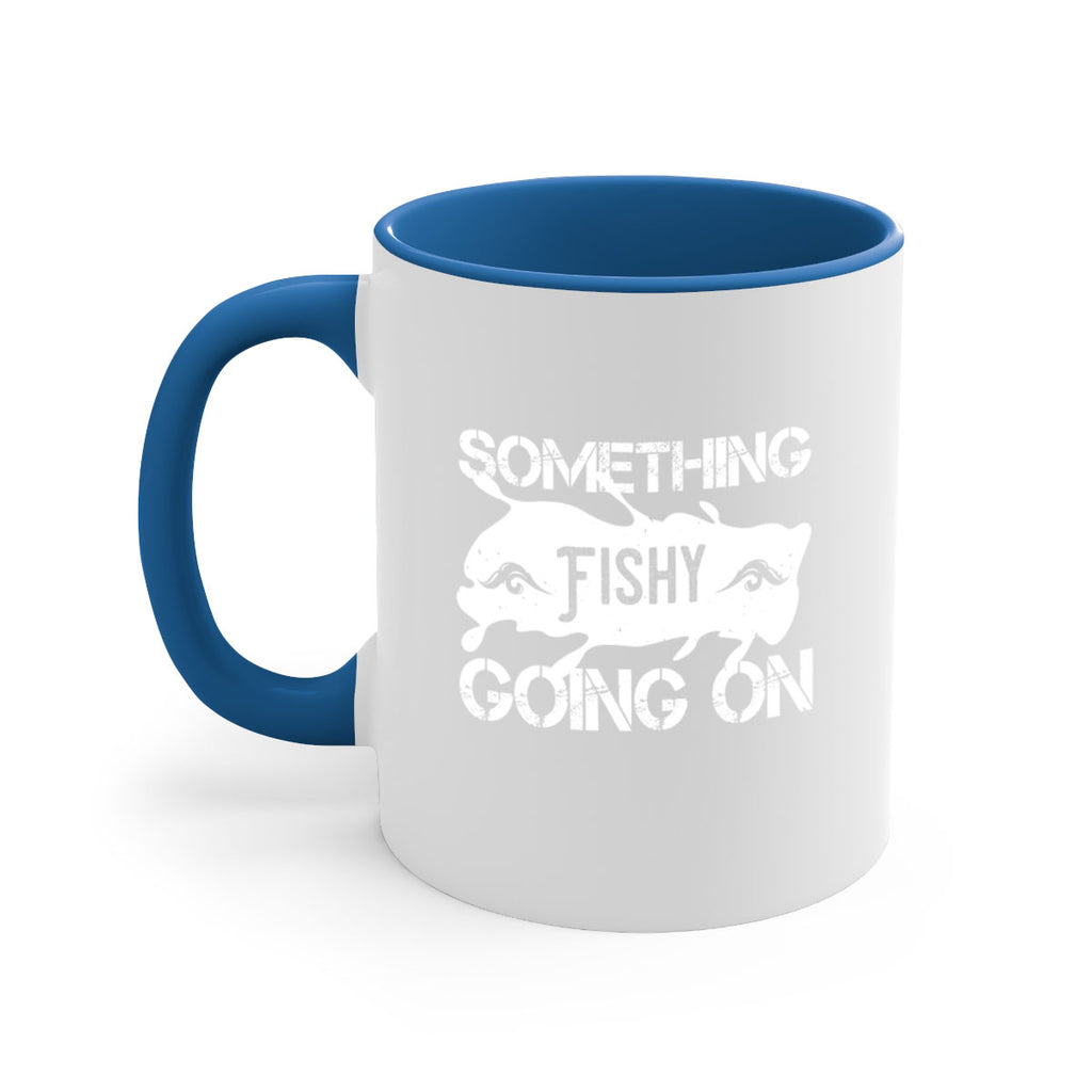 something fishy going on 235#- fishing-Mug / Coffee Cup