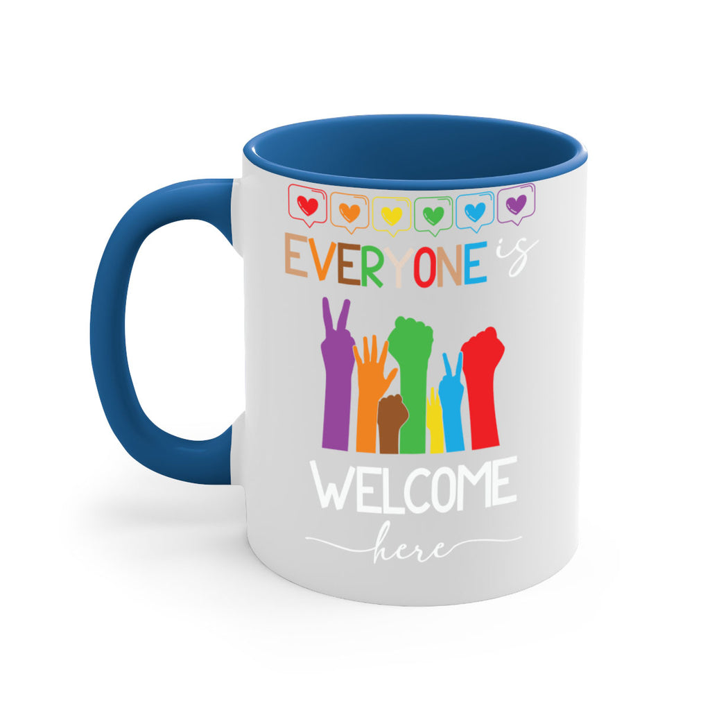 unity day everyone is welcome lgbt 7#- lgbt-Mug / Coffee Cup