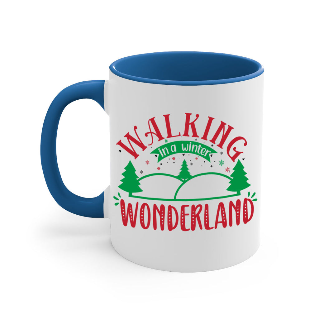 walking in a winter wonderland style 1225#- christmas-Mug / Coffee Cup