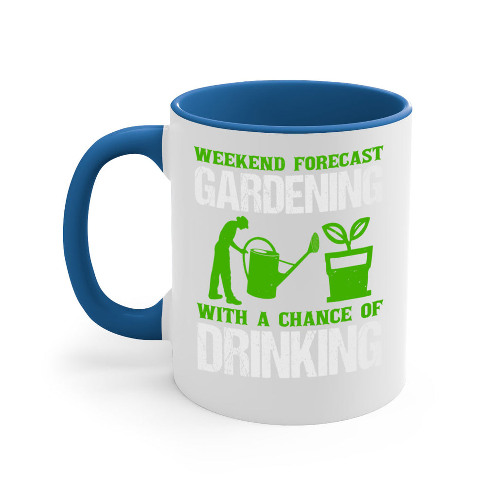 weekend forecast with a chance of 30#- Farm and garden-Mug / Coffee Cup