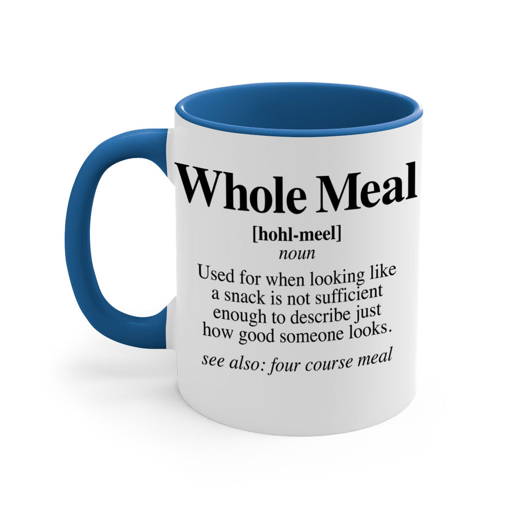 whole meal 10#- black words - phrases-Mug / Coffee Cup