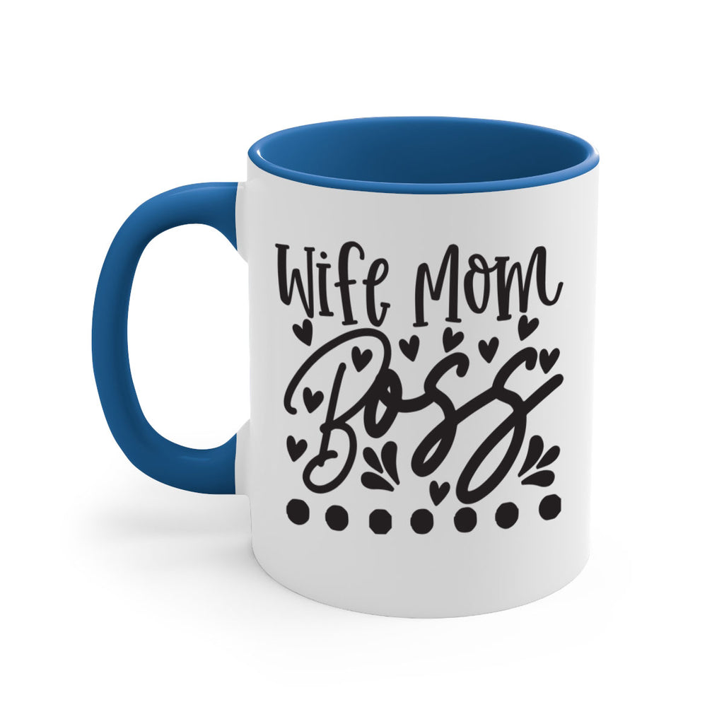 wife mom boss 358#- mom-Mug / Coffee Cup