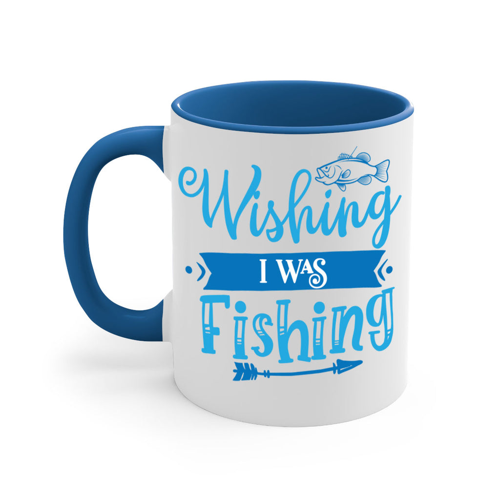 wishing i was fishing 189#- fishing-Mug / Coffee Cup