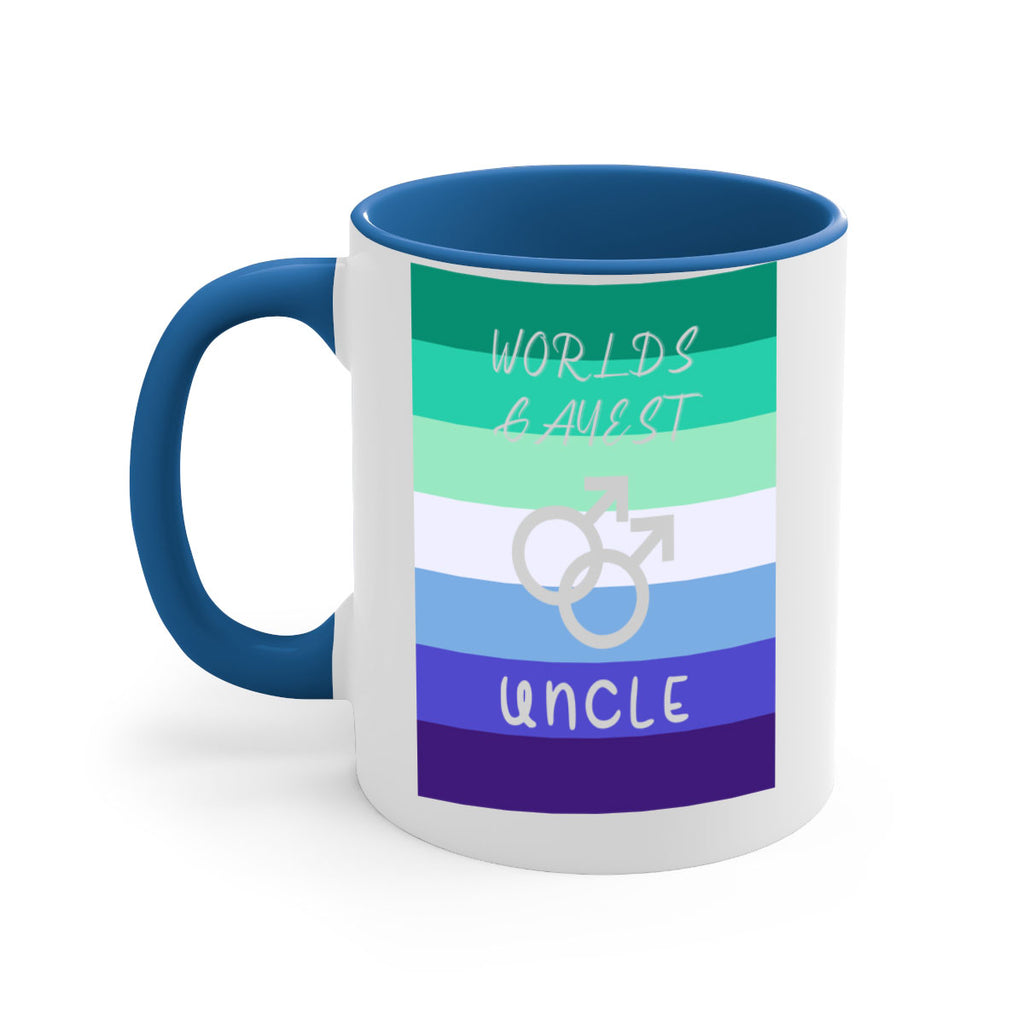worlds gayest uncle lgbt proud 1#- lgbt-Mug / Coffee Cup