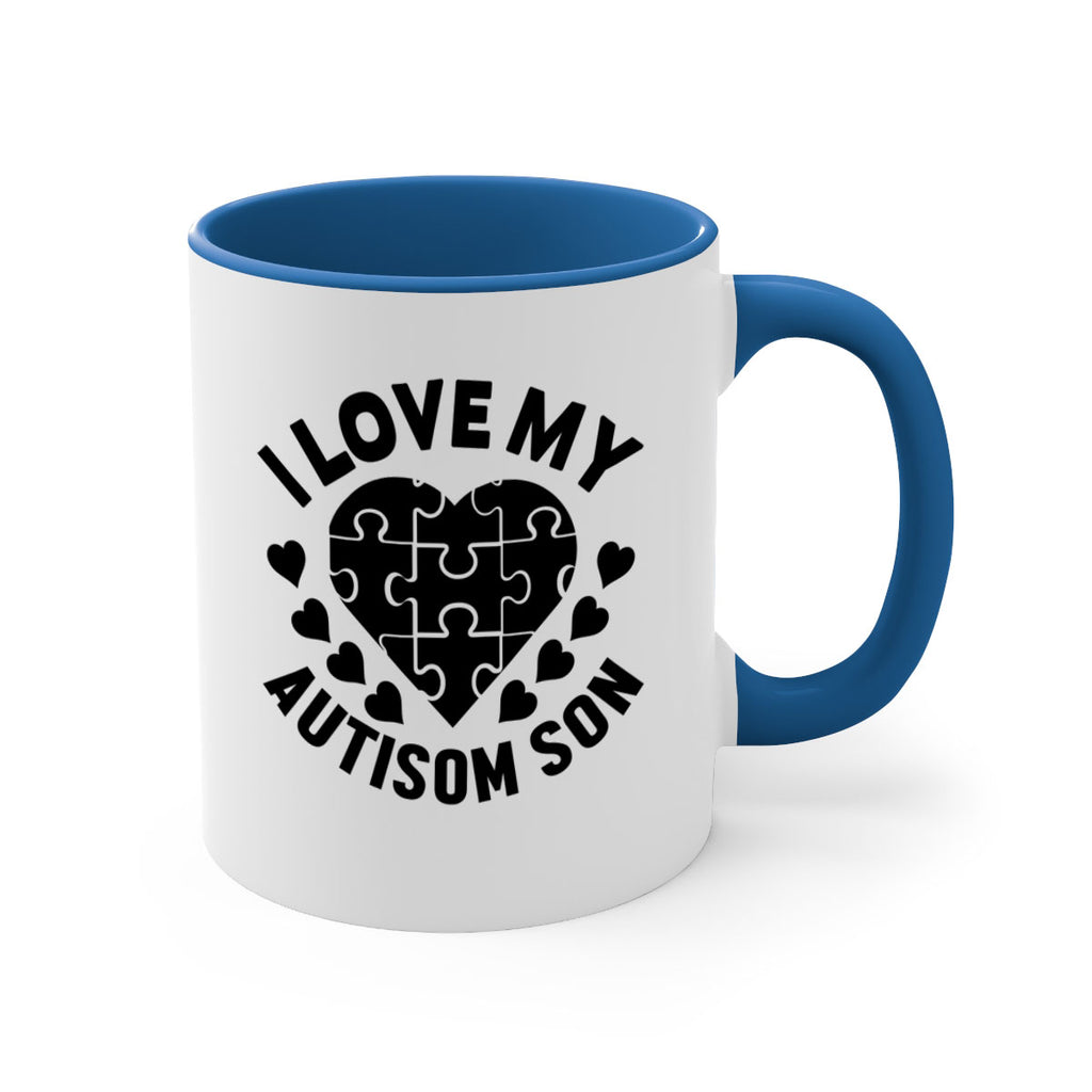 I love my Style 45#- autism-Mug / Coffee Cup
