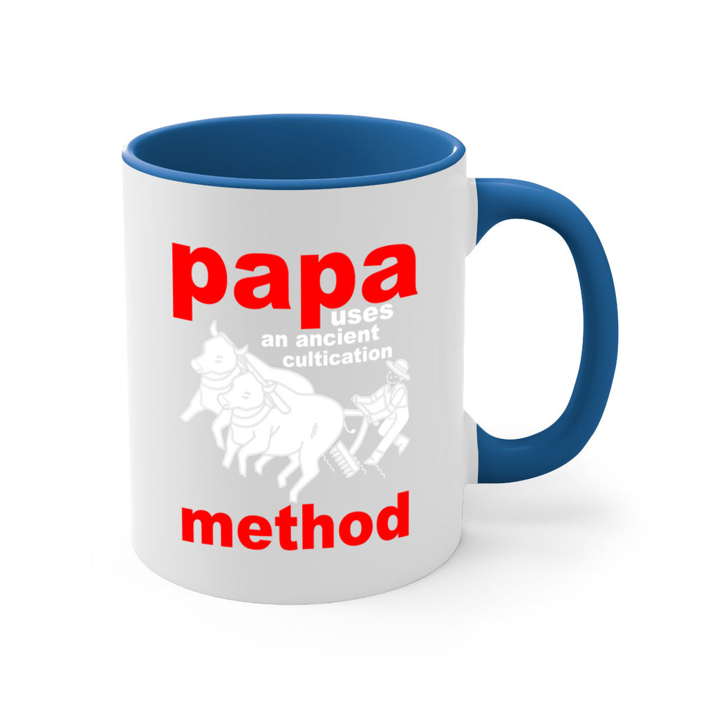 PAPA USES an ancient 113#- grandpa-Mug / Coffee Cup