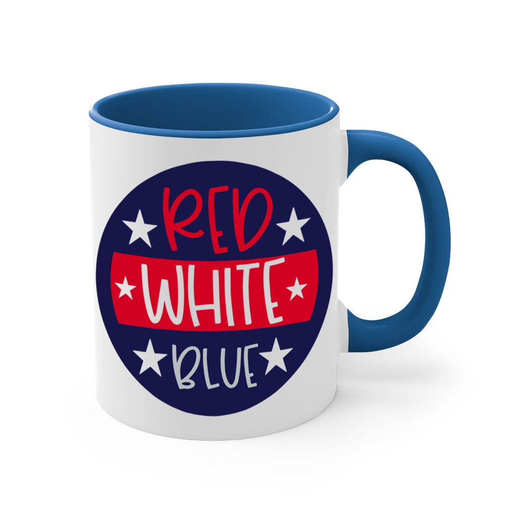 Red White Blue Style 170#- 4th Of July-Mug / Coffee Cup