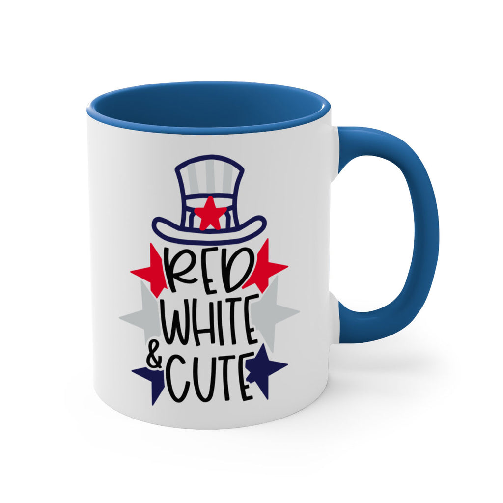 Red White Cute Style 169#- 4th Of July-Mug / Coffee Cup