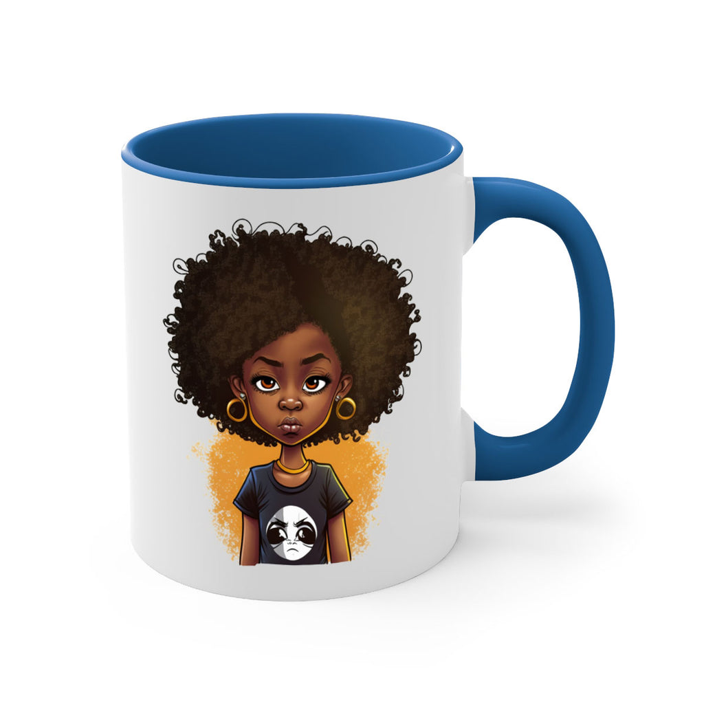 Sparkling Black Girl Design 8#- Black women - Girls-Mug / Coffee Cup