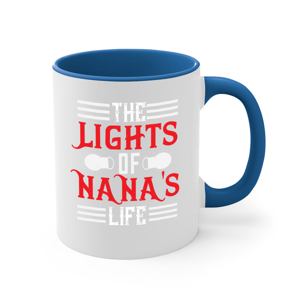 THE LIGHTS OF NANAS LIFE 98#- grandma-Mug / Coffee Cup