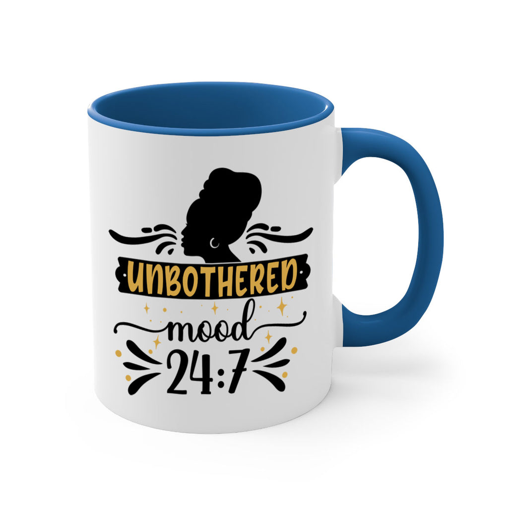 Unbothered mood Style 2#- Black women - Girls-Mug / Coffee Cup