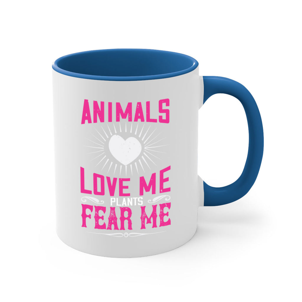 animals love me 102#- vegan-Mug / Coffee Cup