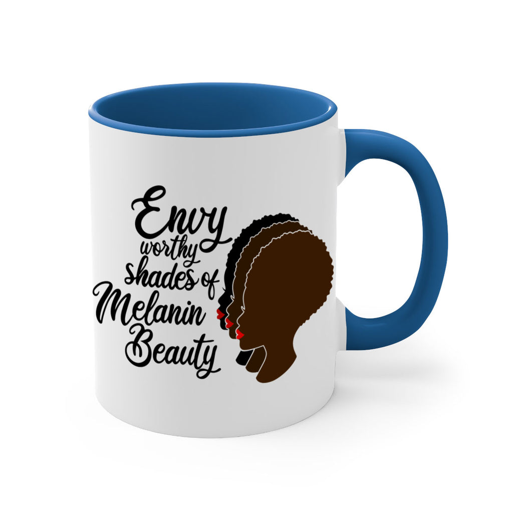 envy worth shades of melanin Style 39#- Black women - Girls-Mug / Coffee Cup