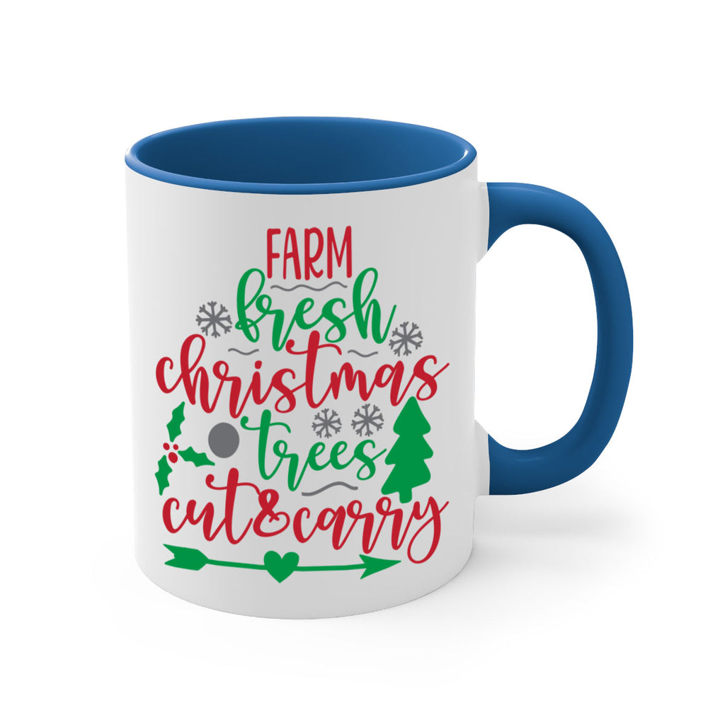 farm fress christmas trees style 208#- christmas-Mug / Coffee Cup