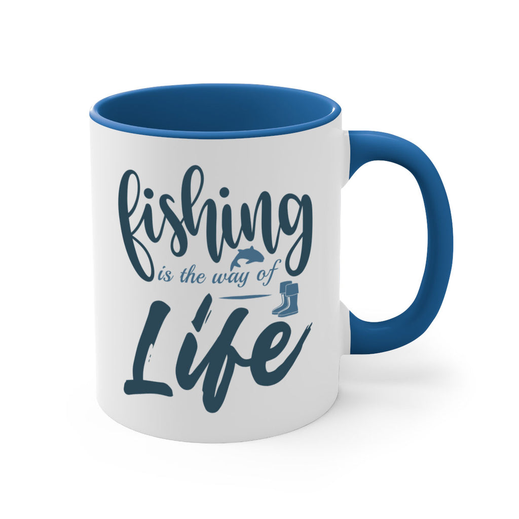 fishing is the way 137#- fishing-Mug / Coffee Cup