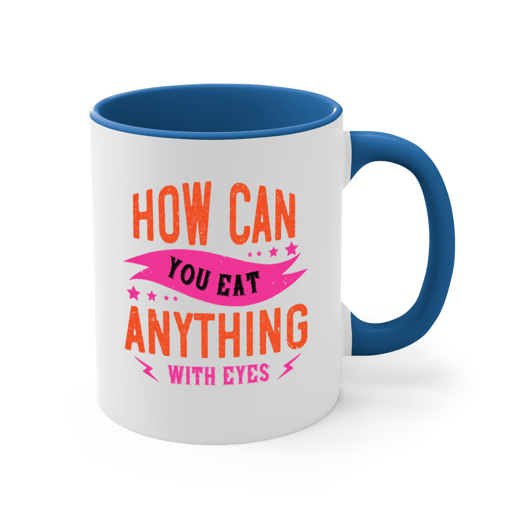 how can you eat anything with eyes 55#- vegan-Mug / Coffee Cup