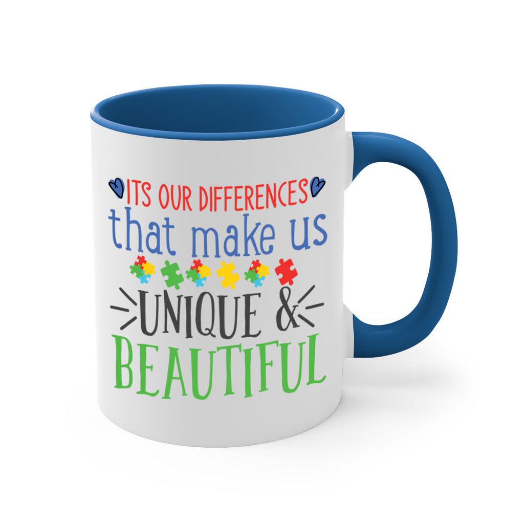 its our differences that make us unique beautiful Style 27#- autism-Mug / Coffee Cup