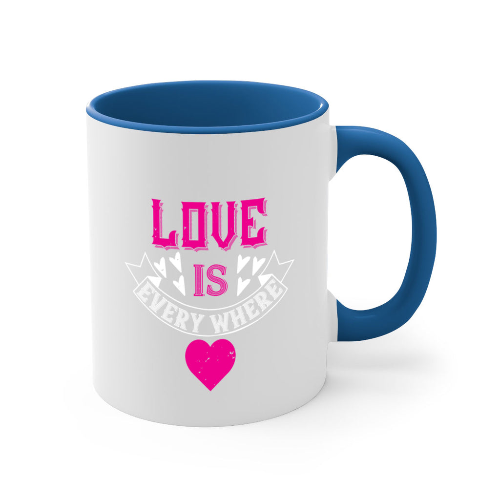 love is every where 44#- valentines day-Mug / Coffee Cup