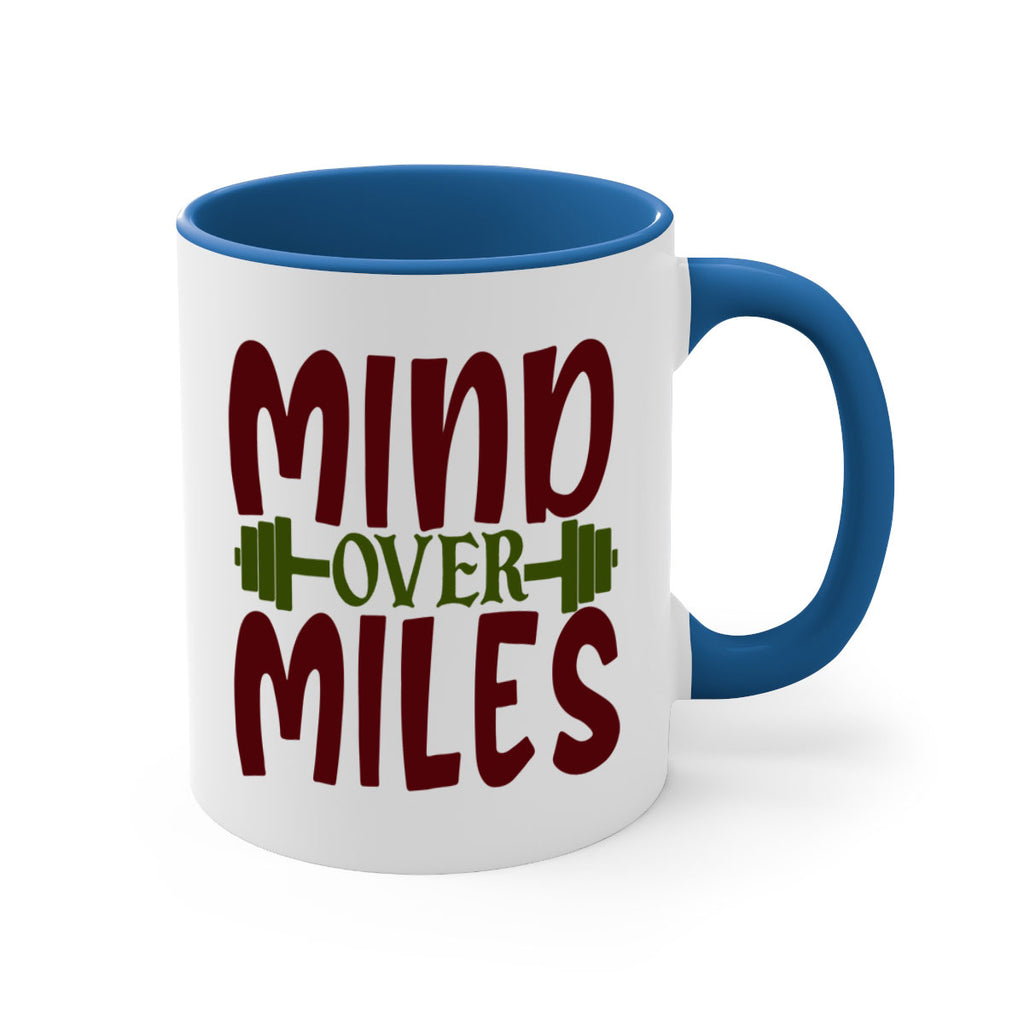 mind over miles 29#- gym-Mug / Coffee Cup