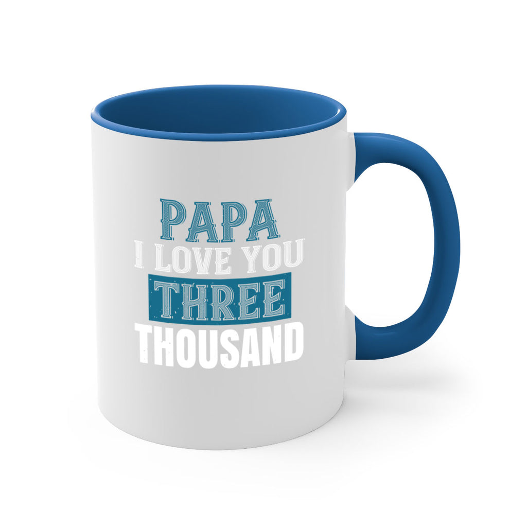 papa i love you three thoushand 20#- grandpa-Mug / Coffee Cup