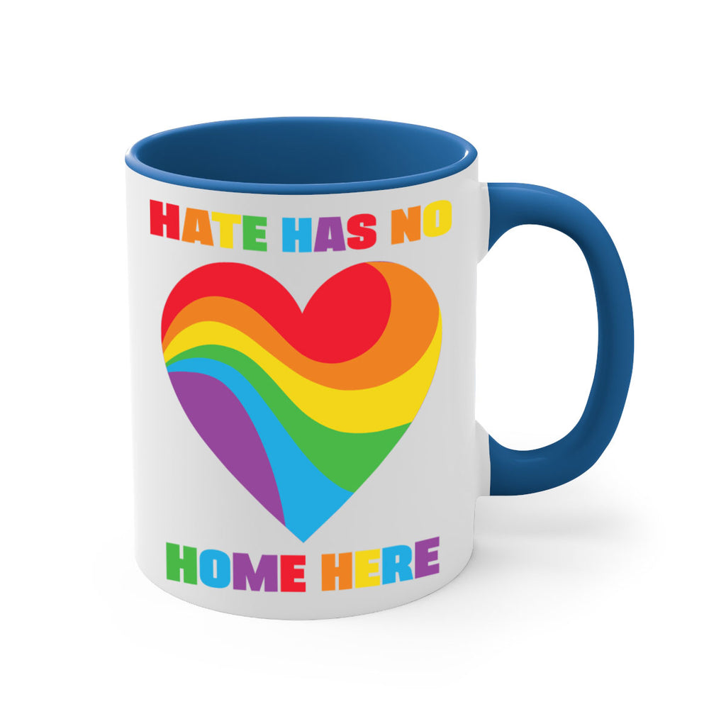 rainbow heart hate has no lgbt 30#- lgbt-Mug / Coffee Cup