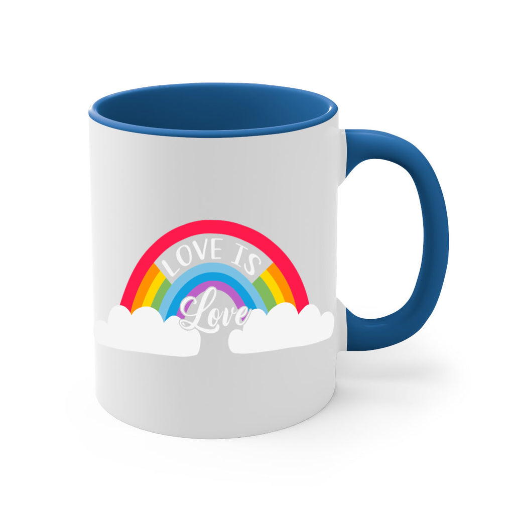 rainbow lgbt love is love 28#- lgbt-Mug / Coffee Cup