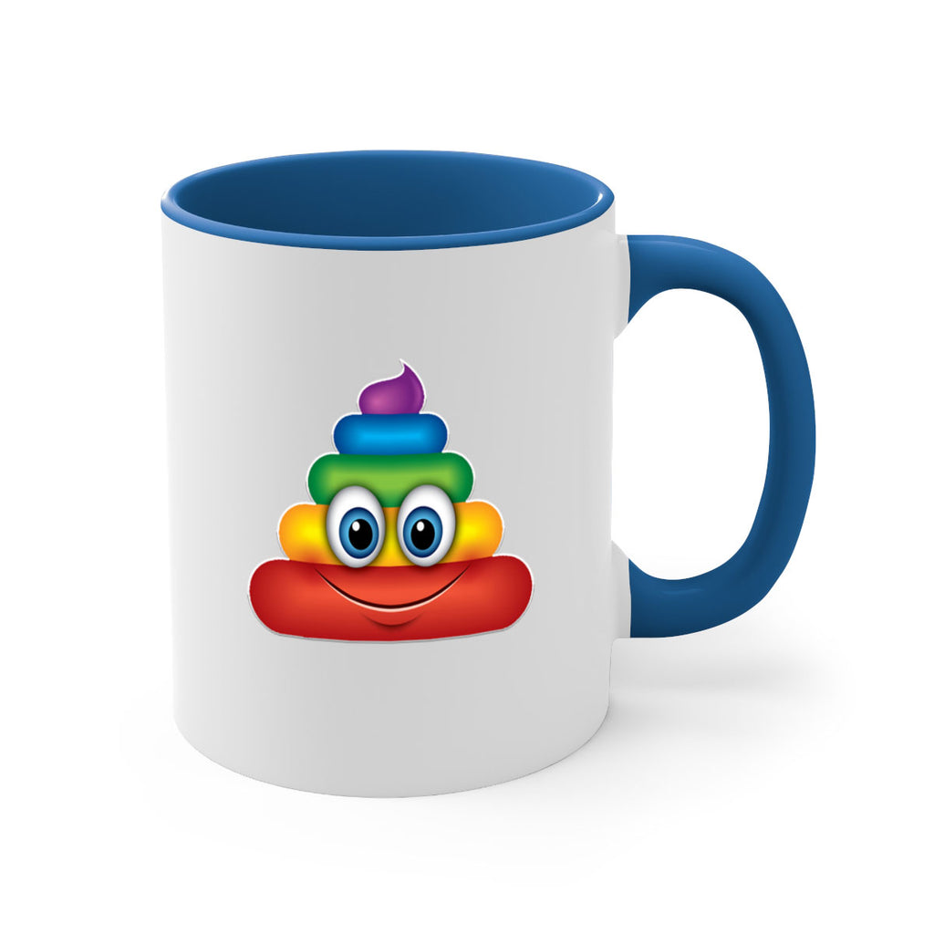 rainbow poop emoji 4#- lgbt-Mug / Coffee Cup