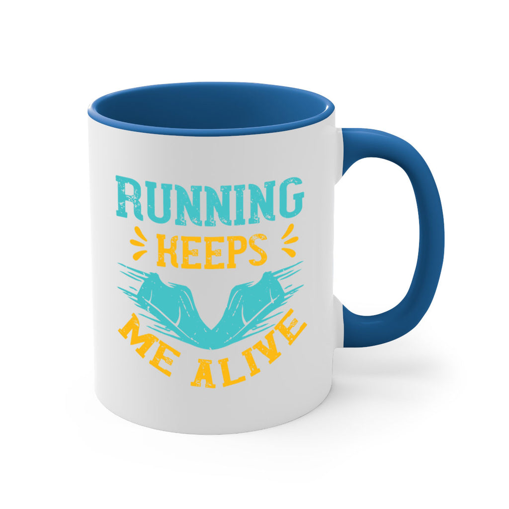 running keeps me alive 19#- running-Mug / Coffee Cup