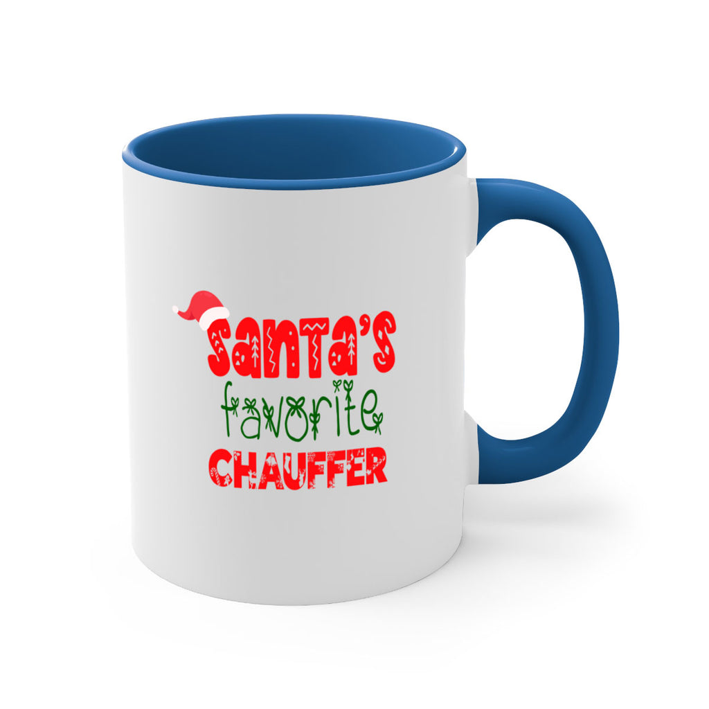 santas favorite chauffer style 710#- christmas-Mug / Coffee Cup
