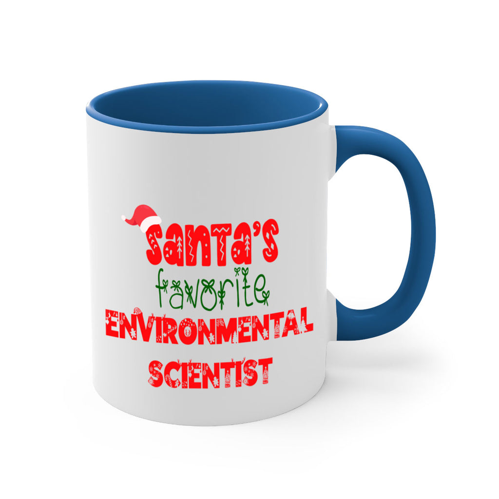 santas favorite environmental scientist style 805#- christmas-Mug / Coffee Cup