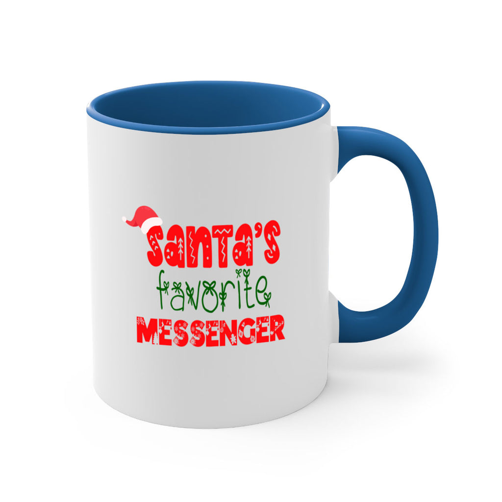 santas favorite messenger style 954#- christmas-Mug / Coffee Cup