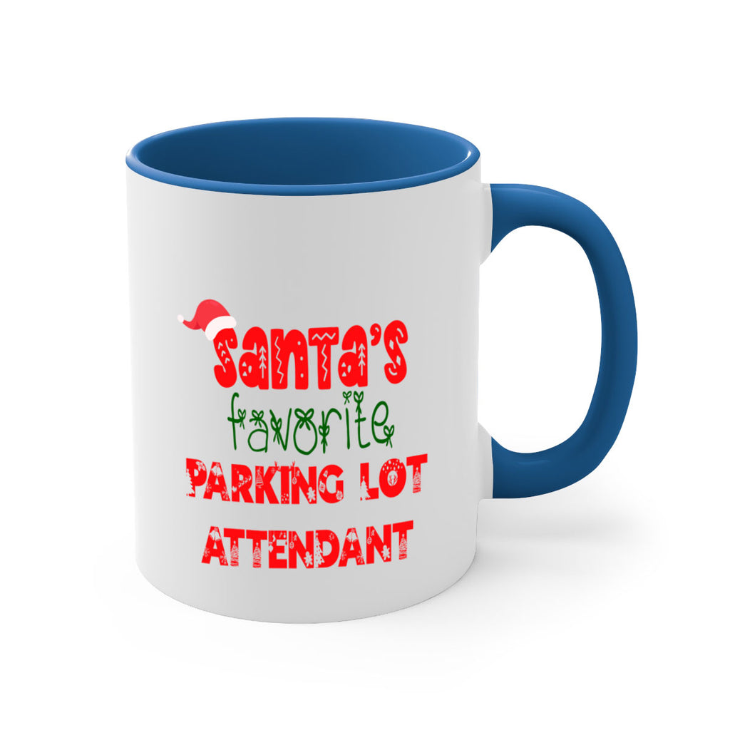 santas favorite parking lot attendant style 999#- christmas-Mug / Coffee Cup