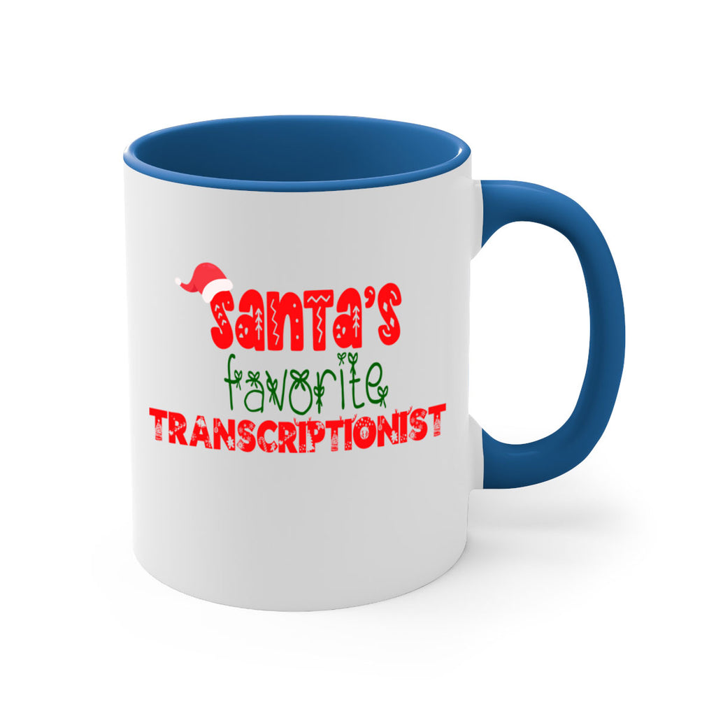 santas favorite transcriptionist style 1127#- christmas-Mug / Coffee Cup
