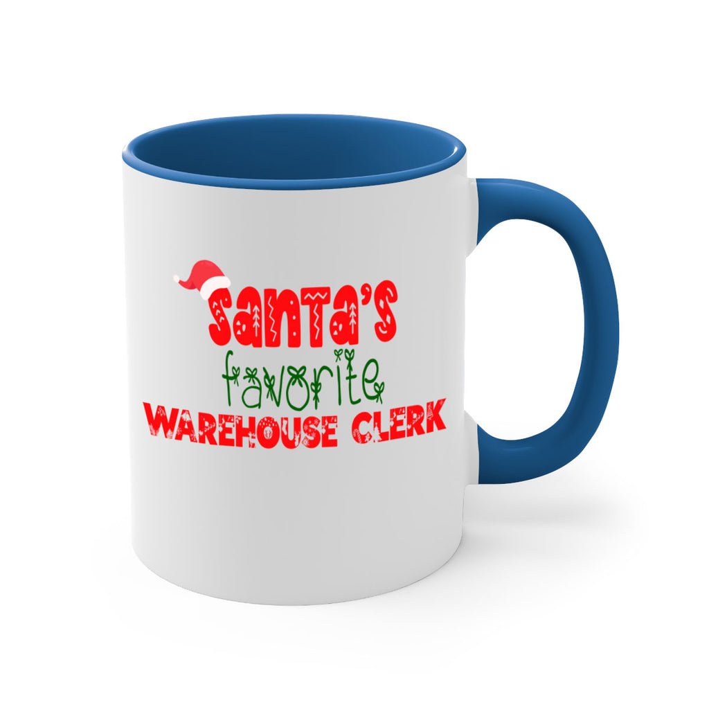 santas favorite warehouse clerk style 1152#- christmas-Mug / Coffee Cup