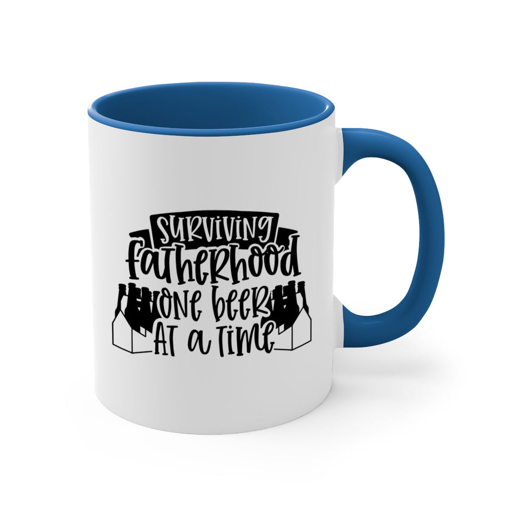 surviving fatherhood one beer at a time 19#- fathers day-Mug / Coffee Cup