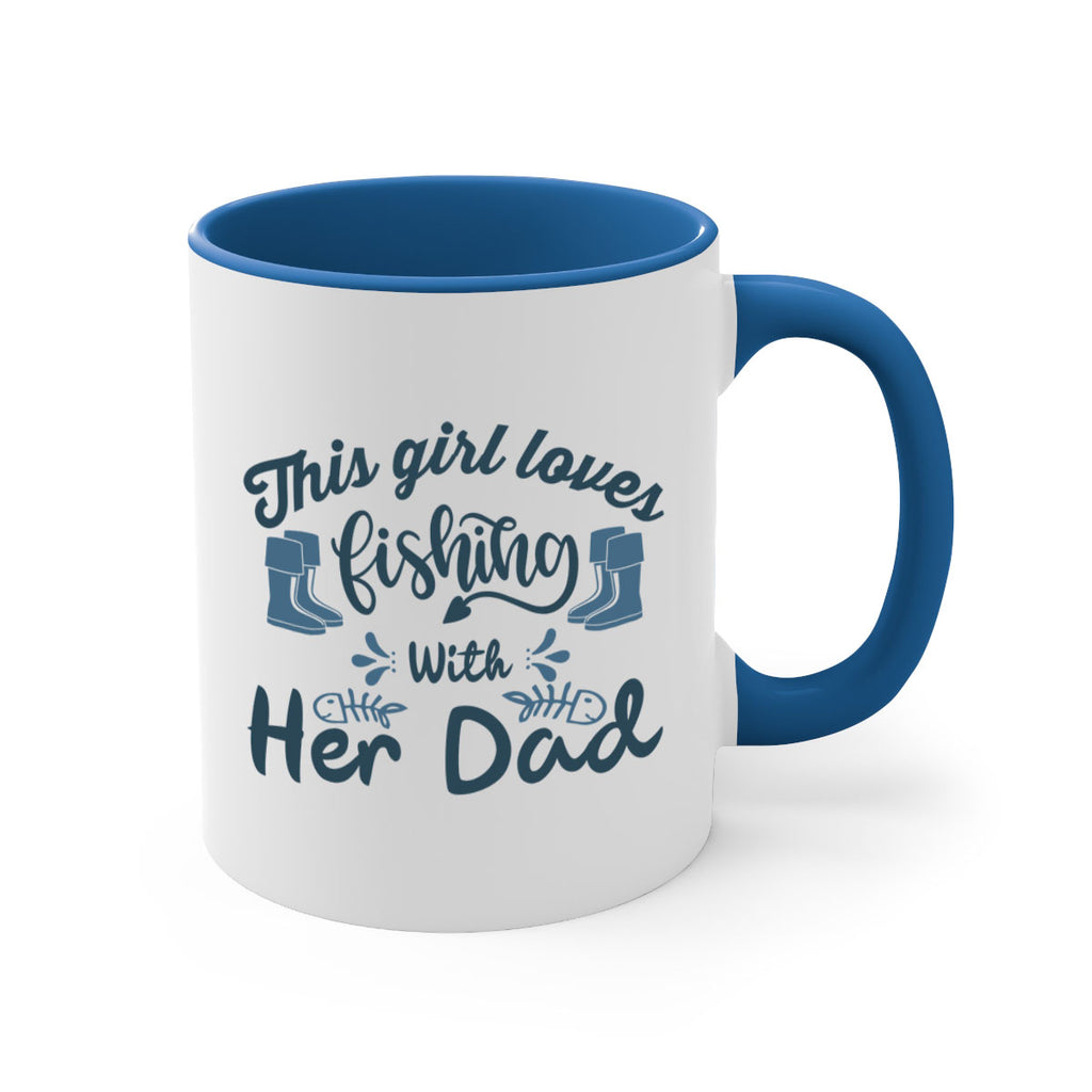 this girl loves fishing 19#- fishing-Mug / Coffee Cup