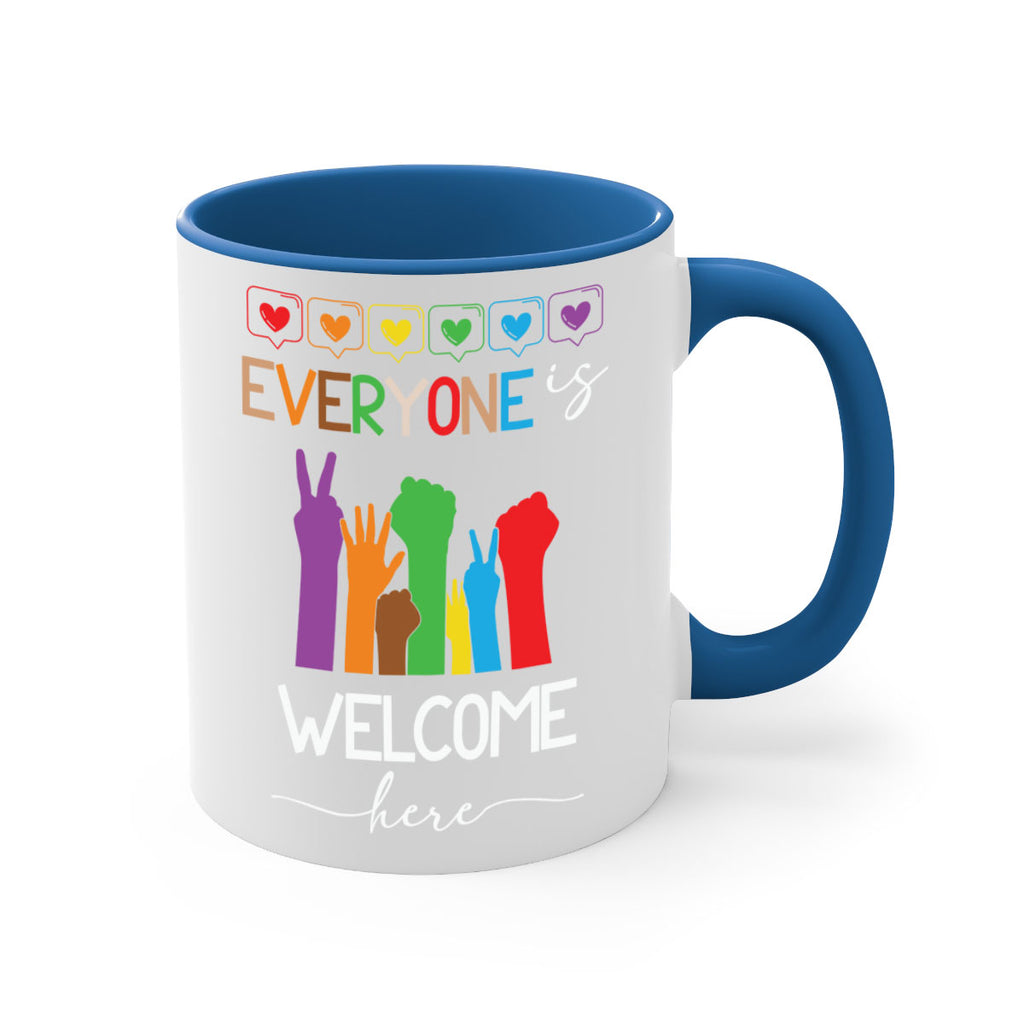 unity day everyone is welcome lgbt 7#- lgbt-Mug / Coffee Cup