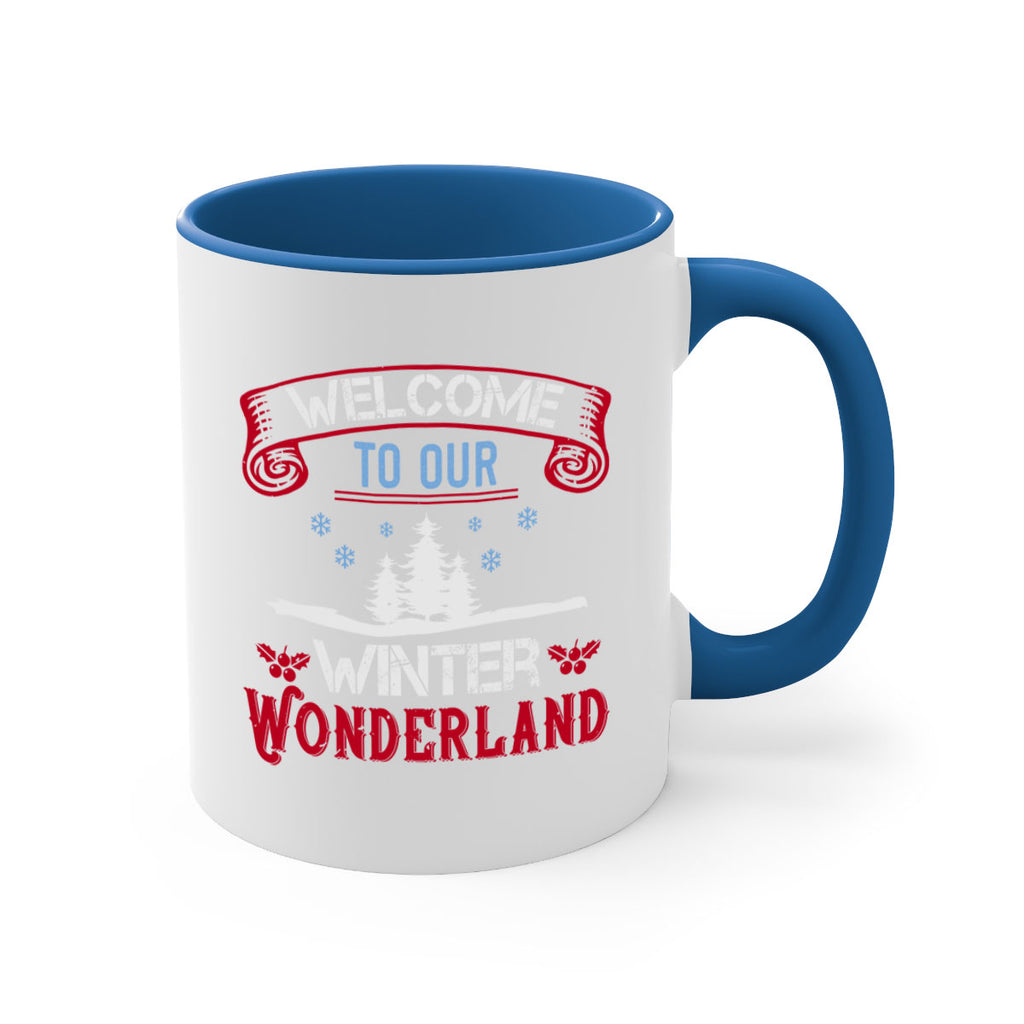 welcome to our winter wonderland 347#- christmas-Mug / Coffee Cup