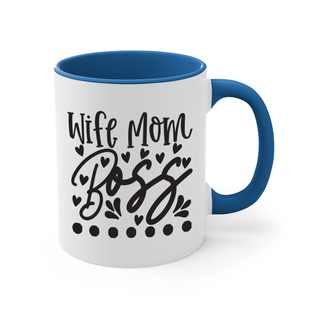 wife mom boss 358#- mom-Mug / Coffee Cup