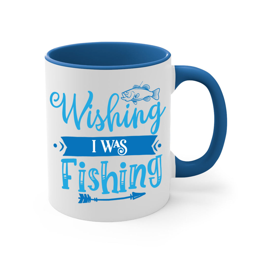 wishing i was fishing 189#- fishing-Mug / Coffee Cup