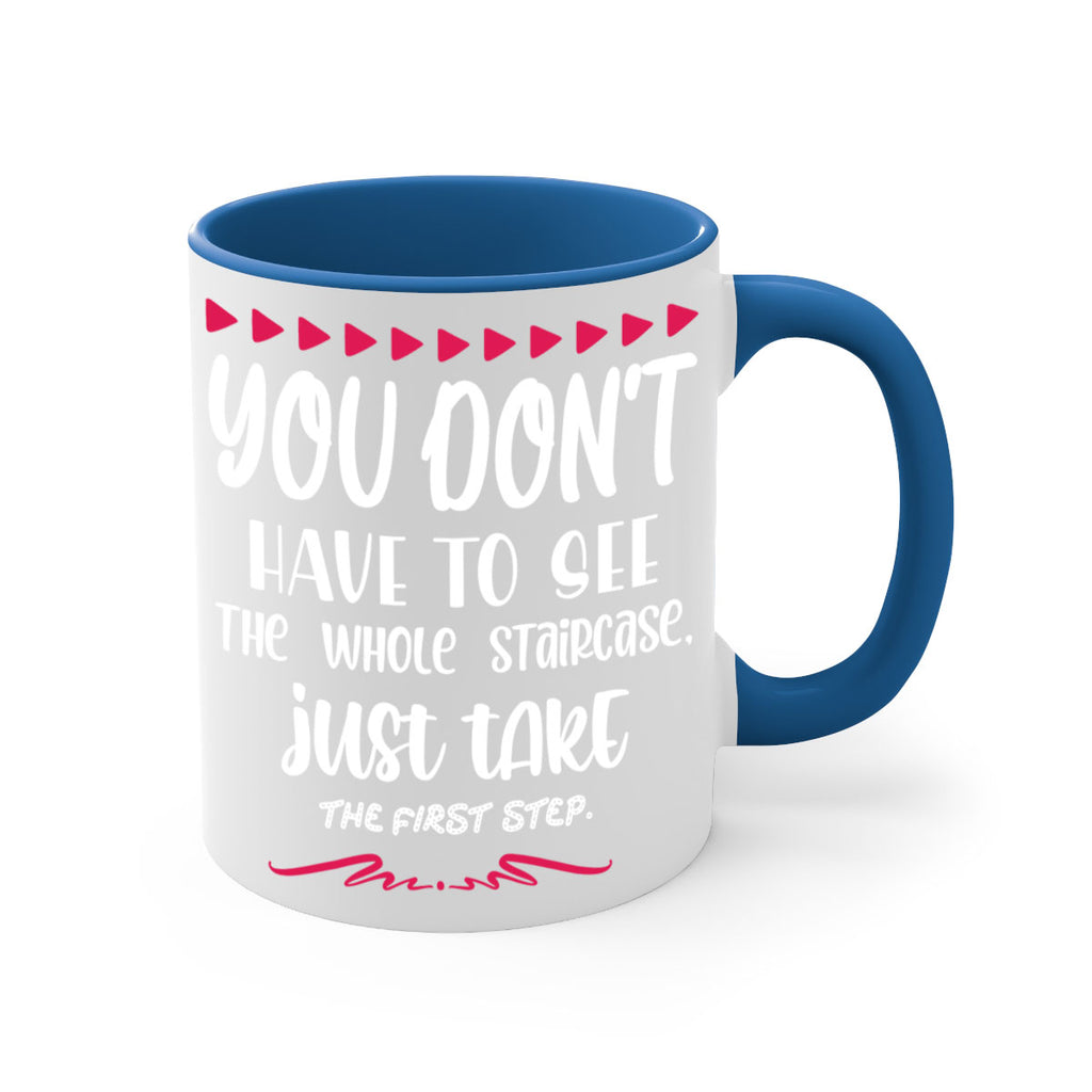 you don't have to see the whole staircase, just take the first step style 1250#- christmas-Mug / Coffee Cup