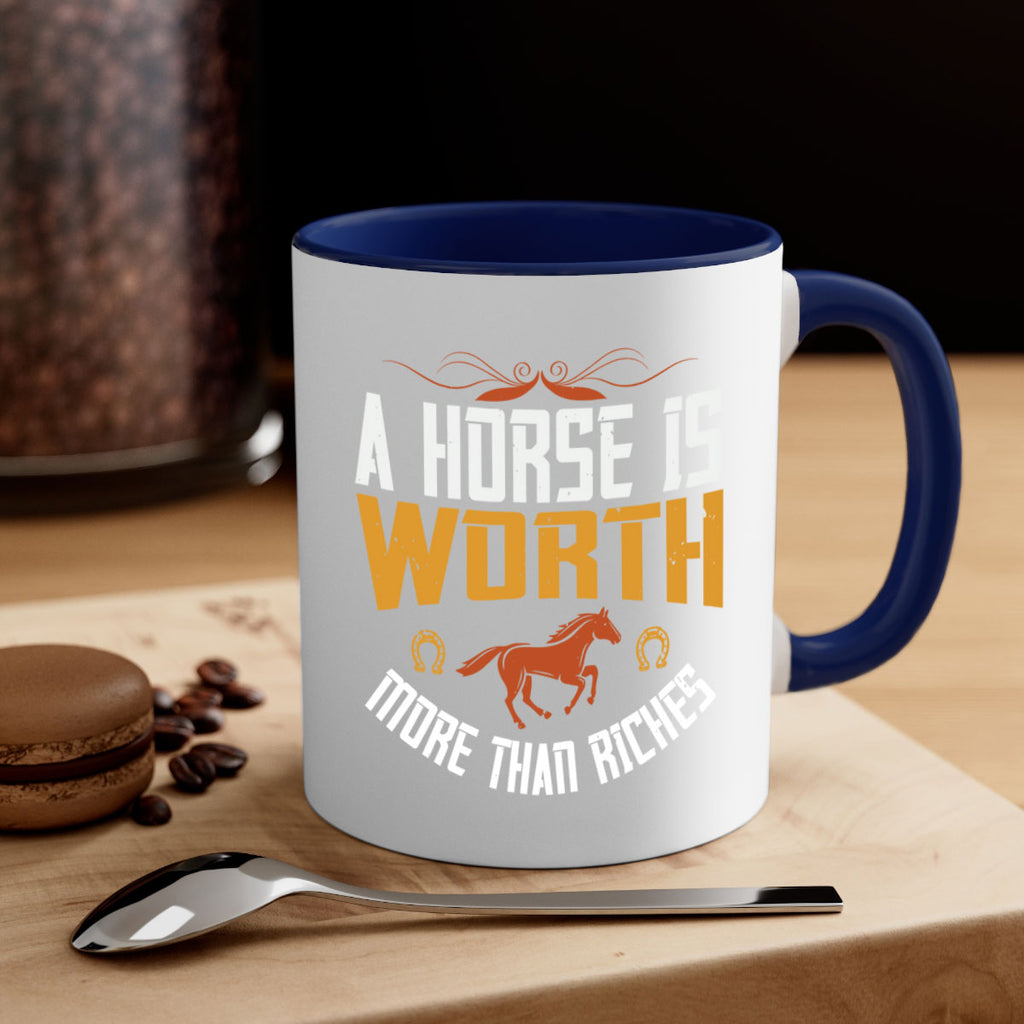 A horse is worth more than riches Style 45#- horse-Mug / Coffee Cup