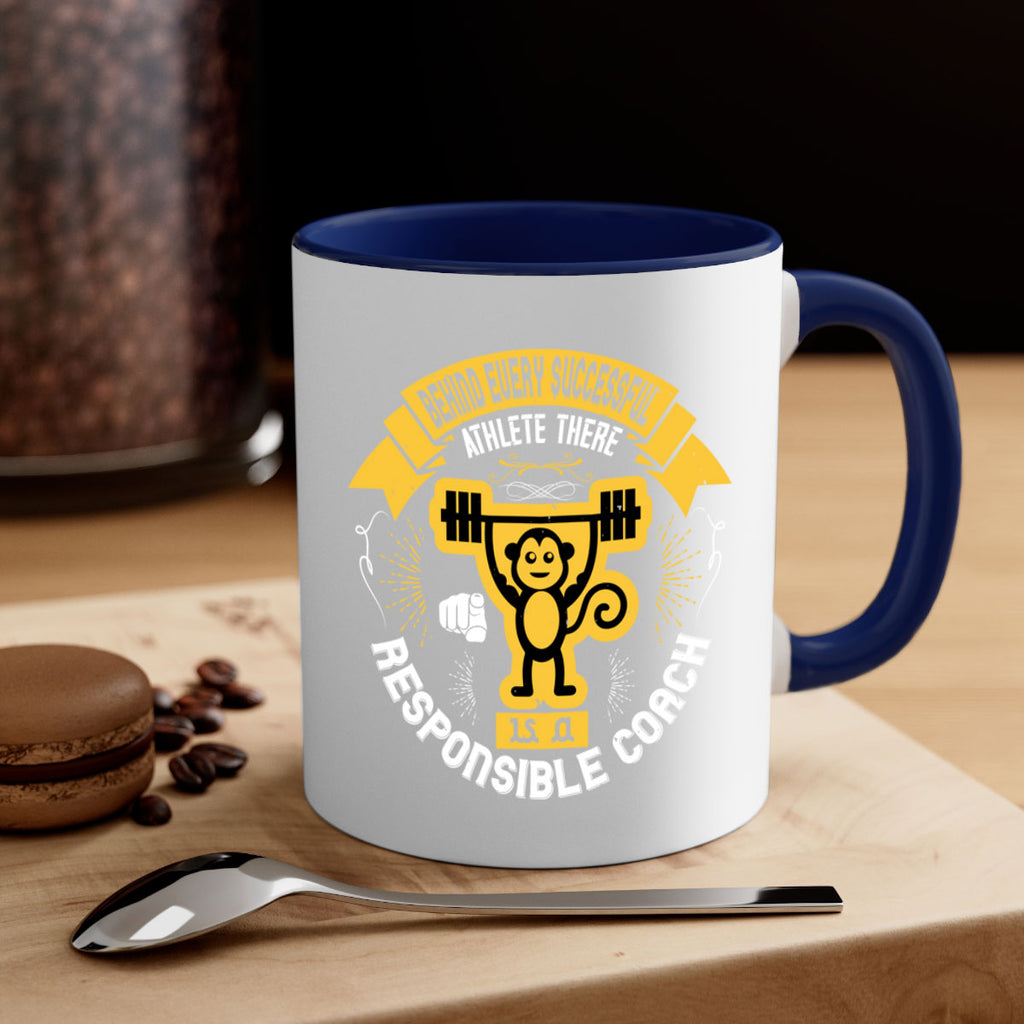 Behind every successful athlete there is a responsible coach Style 2#- dentist-Mug / Coffee Cup