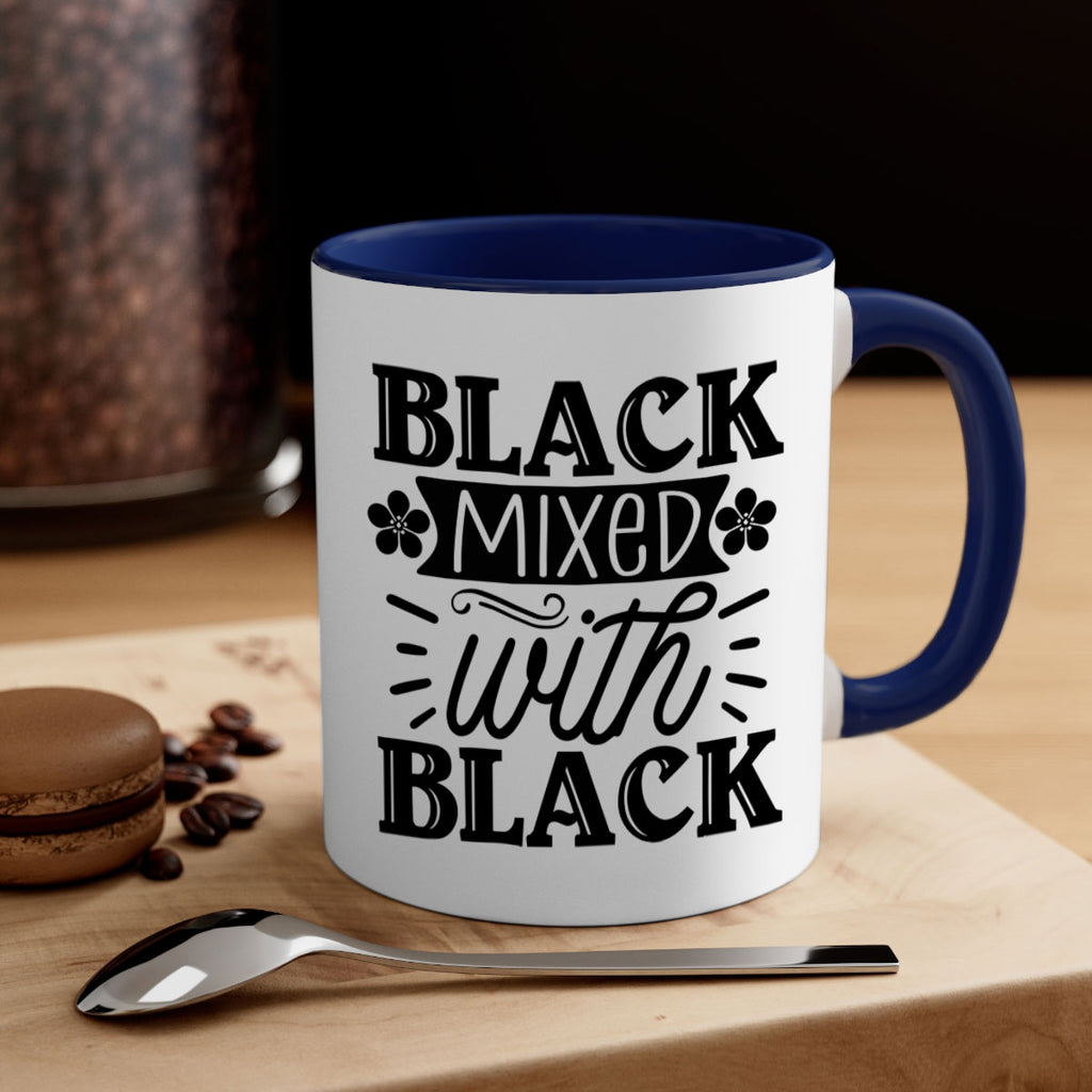 Black mixed with black Style 56#- Black women - Girls-Mug / Coffee Cup