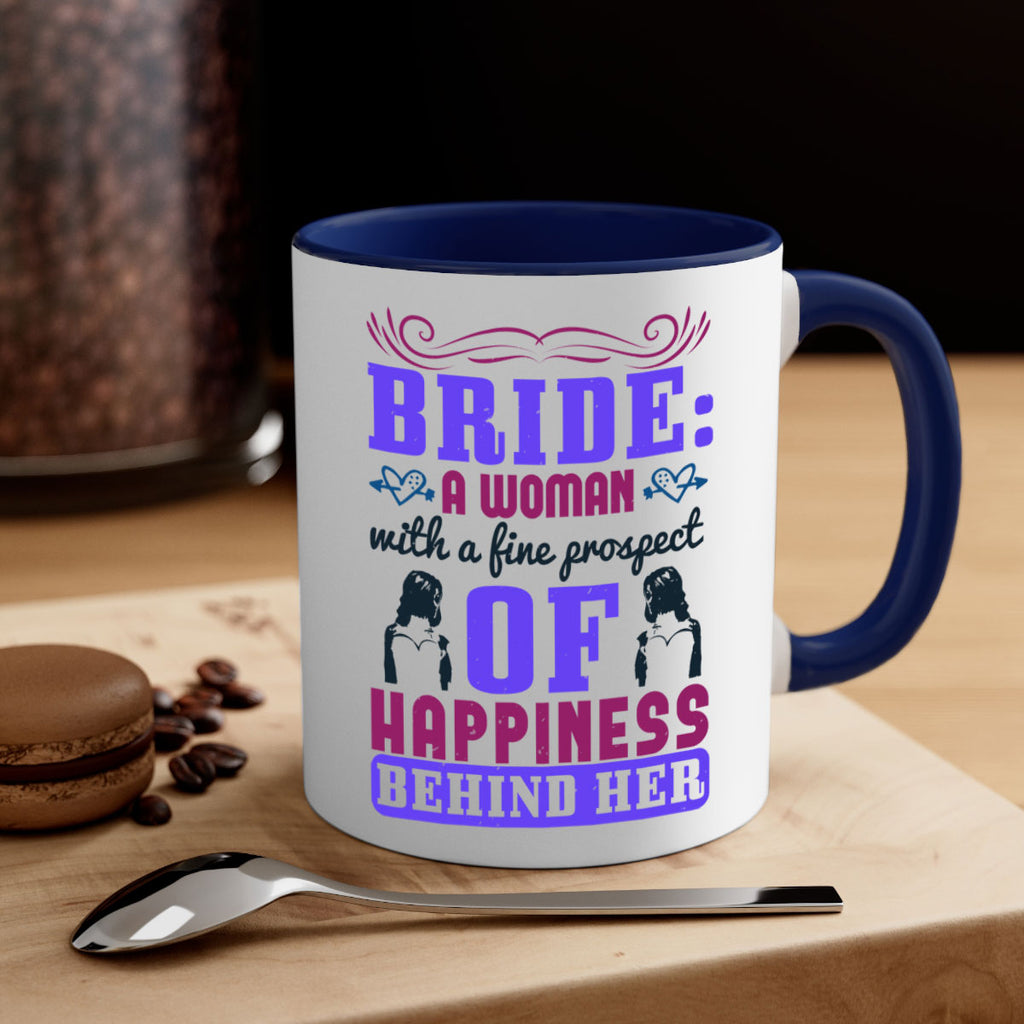 Bride A woman with a fine prospect of happiness behind her 84#- bride-Mug / Coffee Cup